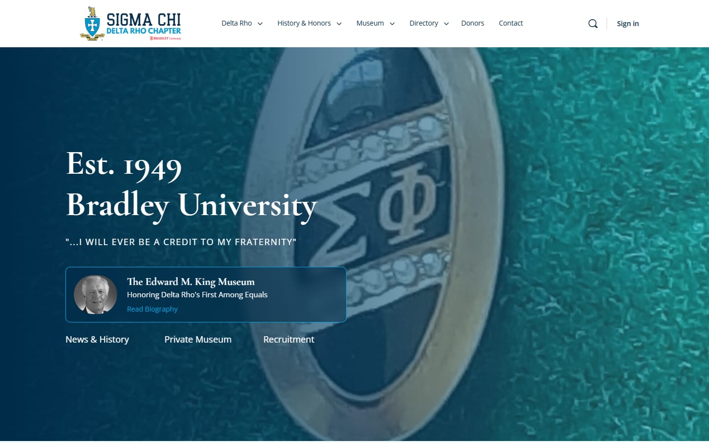 Bradley Sigma Chi project