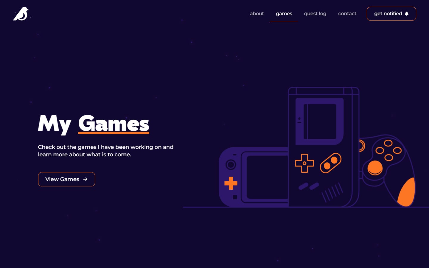 Lunar Lark Games games page