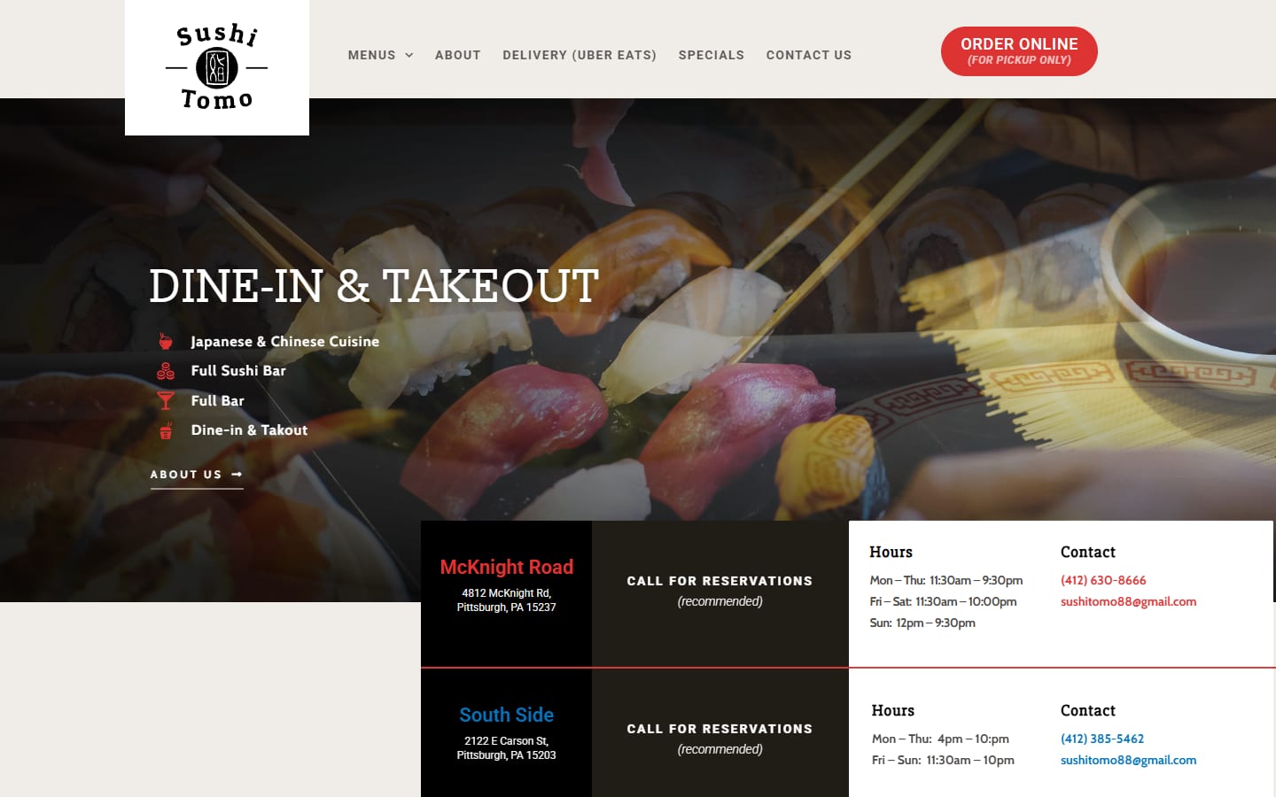 Sushi Tomo project